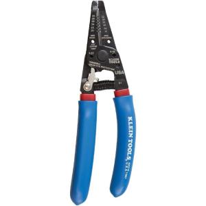 imageKlein Tools 11057 Wire Cutter  Wire Stripper Made in USA Heavy Duty Wire Cutter Stripper for 2030 AWG Solid Wire and 2232 AWG Stranded WireOne Size