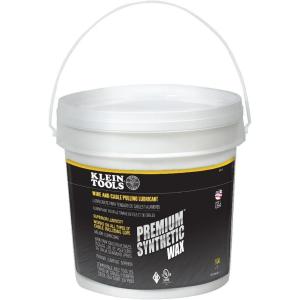 imageKlein Tools 51010 Premium Synthetic Wax Wire and Cable Pulling Lubricant Made in USA 1Quart Squeeze Bottle1Gallon