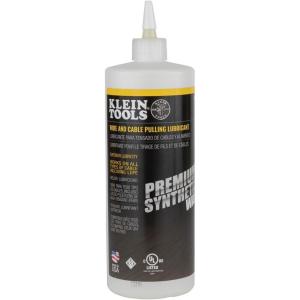 imageKlein Tools 51010 Premium Synthetic Wax Wire and Cable Pulling Lubricant Made in USA 1Quart Squeeze Bottle32 Count Pack of 1