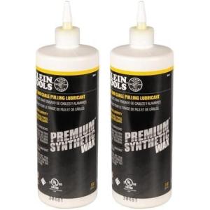 imageKlein Tools 56117 Premium Synthetic Wax Wire and Cable Pulling Lubricant Made in USA 1Quart Squeeze Bottle32 Fl Oz Pack of 2