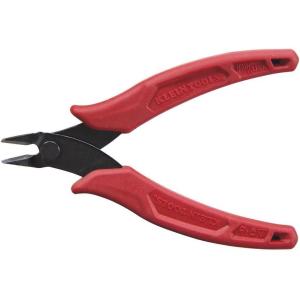 imageKlein Tools D2755 Diagonal Flush Cutters Micro Wire ampamp Compact Zip Tie Cutter UltraSlim Precision Flush Cutter for Work in Confined Areas 5InchPLIERS