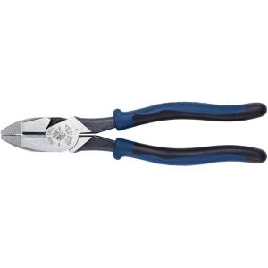 imageKlein Tools J2139NE Side Cutter Linemans Pliers Made in USA High Leverage 9Inch Streamlined Design Color CodedPliers