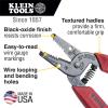 imageKlein Tools 11046 Wire Stripper Wire Cutter Made in USA Stripping  Cutting Tool for 1626 AWG Stranded Compact Nose with Precisionground Stripping HolesCutter