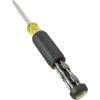imageKlein Tools 32307 Multibit Tamperproof Screwdriver 27in1 Tool with Torx Hex Torq and Spanner Bits with 14Inch Nut DriverScrewdriver