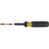 imageKlein Tools 32313HD 13in1 Multibit Ratcheting Screwdriver DoubleEnded Impact Bit Set 12 Impact Driver Bits and 14Inch Nut Driver