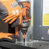 imageKlein Tools 32313HD 13in1 Multibit Ratcheting Screwdriver DoubleEnded Impact Bit Set 12 Impact Driver Bits and 14Inch Nut Driver