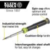 imageKlein Tools 32314 Electronic Screwdriver 14in1 with 8 Precision Tips Slotted Phillips and Tamperproof TORX Bits 6 Precision Nut DriversSCREWDRIVER
