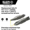 imageKlein Tools 32483 Bit for 11in1 and 10in1 Klein Screwdriver Nut Driver 2 Phillips 14Inch Slotted14 Pack of 4