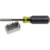 imageKlein Tools 32510 Magnetic Multibit Screwdriver with Sturdy Torx Hex Spanner TriWing Torq and Nut Tamperproof Bits and Storage BlockScrewdriver