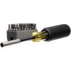 imageKlein Tools 32510 Magnetic Multibit Screwdriver with Sturdy Torx Hex Spanner TriWing Torq and Nut Tamperproof Bits and Storage BlockScrewdriver