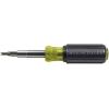 imageKlein Tools 32527 MultiBit Screwdriver  Nut Driver 11in1 with Phillips Slotted Square and Schrader Bits and Nut DriversKit  Stripper