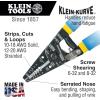 imageKlein Tools 32527 MultiBit Screwdriver  Nut Driver 11in1 with Phillips Slotted Square and Schrader Bits and Nut DriversKit  Stripper