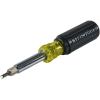 imageKlein Tools 32527 MultiBit Screwdriver  Nut Driver 11in1 with Phillips Slotted Square and Schrader Bits and Nut DriversKit