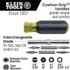 imageKlein Tools 32527 MultiBit Screwdriver  Nut Driver 11in1 with Phillips Slotted Square and Schrader Bits and Nut DriversKit
