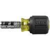 imageKlein Tools 32527 MultiBit Screwdriver  Nut Driver 11in1 with Phillips Slotted Square and Schrader Bits and Nut DriversKit