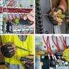 imageKlein Tools 32559 Multibit Screwdriver  Nut Driver Extended Reach 6in1 Tool with Nut Driver Phillips and Slotted BitsScrewdriver