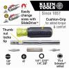imageKlein Tools 32596 MultiBit Screwdriver Nut Driver Magnetic 8in1 HVAC Slide Drive Tool with Hex Phillips Schrader Bits Nut DriversKit