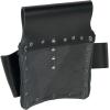 imageKlein Tools 5178 Pocket Tool Pouch Leather Tunnel Loop Belt Connection Black