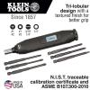 imageKlein Tools 57032 Screwdriver Set Made in USA Torque Screwdriver Kit with Phillips Slotted Square Bits 14Inch Nut Driver Case Included 6PieceDurability Versatile