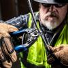 imageKlein Tools 63016 Cable Cutter HeavyDuty Cable Shears cut ACSR Steel and Most Hardened Wire with Convenient Lock for Storage Blue