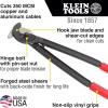 imageKlein Tools 63035 Utility Cable Cutter Made in USA for MCM Copper and 350 MCM Aluminum Cable with ShearType Hook Jaws 16Inch Handles