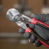 imageKlein Tools 63215 Cable Cutter Made in USA HighLeverage 65Inch Compact Forged From US Made Steel Ideal for Cutting Aluminum and Copper CableCutter  Stripper