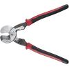 imageKlein Tools 63215 Cable Cutter Made in USA HighLeverage 65Inch Compact Forged From US Made Steel Ideal for Cutting Aluminum and Copper CableCutter  Stripper