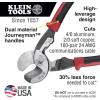 imageKlein Tools 63215 Cable Cutter Made in USA HighLeverage 65Inch Compact Forged From US Made Steel Ideal for Cutting Aluminum and Copper CableCutter  Stripper