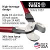 imageKlein Tools 63215 Cable Cutter Made in USA HighLeverage 65Inch Compact Forged From US Made Steel Ideal for Cutting Aluminum and Copper CableStandard Cutter