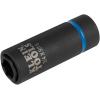 imageKlein Tools 66001 2in1 Impact Socket Sizes 34Inch and 916Inch Hex 12Point Deep Socket Wrench with 12Inch Drive6Point