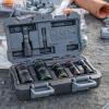 imageKlein Tools 66040 2in1 Impact Socket Set 5Piece Tool Set with 12Point Deep Sockets with 12Inch Drive Includes Tool CaseSocket Set