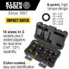 imageKlein Tools 66040 2in1 Impact Socket Set 5Piece Tool Set with 12Point Deep Sockets with 12Inch Drive Includes Tool CaseSocket Set