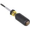 imageKlein Tools 85153K Slotted ScrewHolding Screwdriver Set 316Inch 14Inch SplitBlade Flat Head Driver Positive Gripping Action 2Piece14Inch Driver