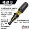 imageKlein Tools 85191 Screwdriver  Conduit Reamer Made in USA Reaming Screwdriver for 12 34 and 1Inch ThinWall ConduitReaming Driver