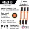 imageKlein Tools 85617 Mini Precision Screwdriver Set Slotted Phillips TORX CushionGrip Handles Ideal for Terminal Blocks ElectronicsScrewdriver Set  Screwdriver Set