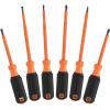 imageKlein Tools 85617 Mini Precision Screwdriver Set Slotted Phillips TORX CushionGrip Handles Ideal for Terminal Blocks ElectronicsScrewdriver Set  Screwdriver Set