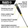 imageKlein Tools 85617 Mini Precision Screwdriver Set Slotted Phillips TORX CushionGrip Handles Ideal for Terminal Blocks ElectronicsScrewdriver Set