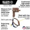 imageKlein Tools CN1907AR Leather Tree Climber Set 234Inch Gaffs 15 to 19Inch15Inch to 19Inch