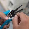 imageKlein Tools K11095 KleinKurve Wire Stripper and Cutter for 818 AWG Solid and 1020 AWG Stranded WireCutter