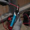 imageKlein Tools K11095 KleinKurve Wire Stripper and Cutter for 818 AWG Solid and 1020 AWG Stranded WireCutter
