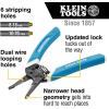 imageKlein Tools K11095 KleinKurve Wire Stripper and Cutter for 818 AWG Solid and 1020 AWG Stranded WireCutter