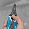 imageKlein Tools K11095 KleinKurve Wire Stripper and Cutter for 818 AWG Solid and 1020 AWG Stranded WireCutter