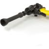 imageKlein Tools KT155HD HeavyDuty 6In1 Linemans Ratcheting Wrench with Bolt Through Design and Bright Yellow Socket4in1  Standard Gearing