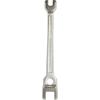 imageKlein Tools KT155HD HeavyDuty 6In1 Linemans Ratcheting Wrench with Bolt Through Design and Bright Yellow Socket4in1  Standard Gearing