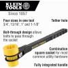 imageKlein Tools KT155HD HeavyDuty 6In1 Linemans Ratcheting Wrench with Bolt Through Design and Bright Yellow Socket4in1  Standard Gearing