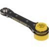 imageKlein Tools KT155HD HeavyDuty 6In1 Linemans Ratcheting Wrench with Bolt Through Design and Bright Yellow Socket5in1  Standard Gearing
