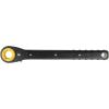 imageKlein Tools KT155HD HeavyDuty 6In1 Linemans Ratcheting Wrench with Bolt Through Design and Bright Yellow SocketSlim 3in1  Fine Gearing