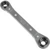 imageKlein Tools KT223X4 Linemans Ratcheting 4In1 Box Wrench Made in USA 12 916 58 and 34Inch Sockets
