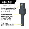 imageKlein Tools NRHDA Adapter for NRHD 716Inch Hex QuickChange Adapter with Rust Resistant Black Finish