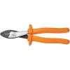 imageKlein Tools 1005INS Insulated Cutting  Crimping Tool Made in USA Cutter  Crimper for 10 to 22 AWG Wire with Wire Cutter in Nose 1000Volt Rating